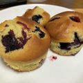 クック0RJ66V☆'s cooksnap of when they made ブルーベリーマフィン.