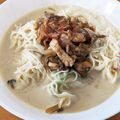 笛吹美笛's cooksnap of when they made 冷やし豆乳坦々そうめん★.