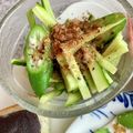 yu🐓's cooksnap of when they made すぐ出来ちゃう★オクラと胡瓜の和えもの.
