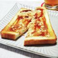 ぱふ's cooksnap of when they made ✿黒蜜きな粉トースト✿.