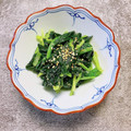 コムギ大好き's cooksnap of when they made ほうれん草の柚子胡椒ナムル.