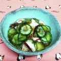龍青空ママ's cooksnap of when they made タコとキュウリのモズク酢の物.