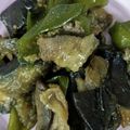 ひぃちゃんひー's cooksnap of when they made すき焼きのたれで★なすピーマン甘辛炒め.