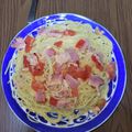 クック573L99☆'s cooksnap of when they made お酒に合うトマトの冷製パスタ♡.