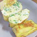 えりこ82☆'s cooksnap of when they made 卵焼き～♡葱入りほんのり甘め♡.
