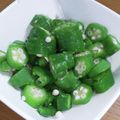 えりこ82☆'s cooksnap of when they made 簡単！オクラの生姜ポン酢和え.