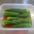 まさたかまま's cooksnap of when they made オクラの浅漬け.