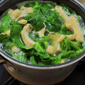 ｸﾏﾘｴ's cooksnap of when they made つるむらさきのみそ汁.