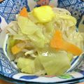 ぽろっとＱちゃん's cooksnap of when they made “カット野菜キャベツレンチン蒸し色々”.