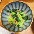 ともえcook's cooksnap of when they made 小松菜と桜えびのチャチャッと炒め.