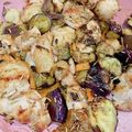 ちび☆あず's cooksnap of when they made 茄子と鶏肉のローズマリー炒め ナス料理.