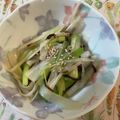 チロチロル's cooksnap of when they made ヘルシー♡白葱と塩昆布のサラダ.
