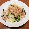 麻's cooksnap of when they made ふしめん・ちゃんぷる～.
