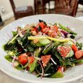 Superlittleboo's cooksnap of when they made トマトと胡瓜とわかめのポンレモンごま和え.