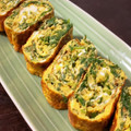 クックG1CG0C☆'s cooksnap of when they made 三つ葉の卵焼き.