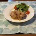 yesmama's cooksnap of when they made 水菜の塩こんぶさっぱりサラダ♪.