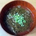 ちゃーりーWKY's cooksnap of when they made もずくのお吸い物.