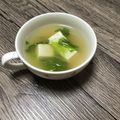 みりん調味料's cooksnap of when they made レタスと豆腐のスープ.