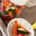 はっぴーゆりもん＊'s cooksnap of when they made 簡単☆彩り野菜のピクルス☆ 常備菜に.