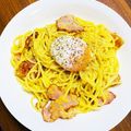 J_son's cooksnap of when they made マリームで？！生クリームなしカルボナーラ.