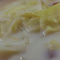 あゆたっくん's cooksnap of when they made きゃべつとベーコンのミルクスープ♪.