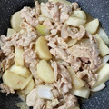 sato3★'s cooksnap of when they made 簡単に美味しい【豚と長芋の甘辛炒め】.