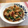 FGO☆'s cooksnap of when they made 鶏のしょうゆ炒め煮★台湾料理《三杯鶏》.
