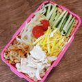 ばたみそーぱん☆'s cooksnap of when they made 夏のお弁当に！さっぱり冷麺＊冷やし中華！.