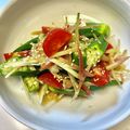 azbjbn's cooksnap of when they made 簡単！さっぱり！トマトオクラみょうが和え.