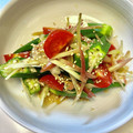 azbjbn's cooksnap of when they made 簡単！さっぱり！トマトオクラみょうが和え.