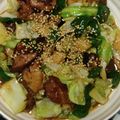 キャプテンモルガン君's cooksnap of when they made 鶏レバーの甘辛野菜炒め.