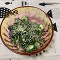 おはなすき's cooksnap of when they made しらすと胡瓜とわかめのサラダ.