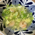 みょんとも's cooksnap of when they made エビとキャベツの中華スープ.