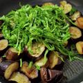 ｸﾏﾘｴ's cooksnap of when they made 簡単なすとしそのさっぱり♪お弁当副菜に！.