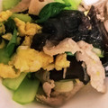 あんころレンジャー's cooksnap of when they made 小松菜とキクラゲと卵と豚肉炒め.