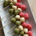 クック7M8CD4☆'s cooksnap of when they made 花見団子に♪もちもちやわらか三色団子.