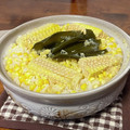 単身赴任自炊's cooksnap of when they made 土鍋で☆とうもろこしごはん.