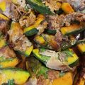 Sachi☆cafe's cooksnap of when they made 簡単♬かぼちゃの大葉豚肉巻き.
