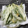 カントリンブンブン's cooksnap of when they made ♪カラットサクサク菊芋の葉の天ぷら♪.