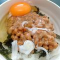 ひんべえ's cooksnap of when they made たまかけごはん●のりたま納豆丼.