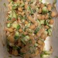 ピーナッツ子♪'s cooksnap of when they made 夏バテに!　梅干しとオクラで納豆あえ.