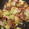 な＊な's cooksnap of when they made 春キャベツと牛肉のオイスターソース炒め.