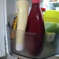 よちりん's cooksnap of when they made ❇️冷蔵庫でのマヨとケチャの置き方❇️.
