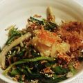 私市ビッキーズ津門巳's cooksnap of when they made 春菊サラダ❷.