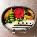 Chaaa_room's cooksnap of when they made キャラ弁☆簡単☆新幹線.