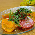 ルパンのかあさん☆彡's cooksnap of when they made トマトの塩だれ和え.