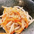 ちぃちゃん31513's cooksnap of when they made もやしとニラのナムル.