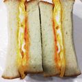 さおりらっくま's cooksnap of when they made 絶品！卵焼きのタマゴサンド♪.