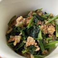 dollyj's cooksnap of when they made ✿ほうれん草と挽肉のねぎオイスター炒め✿.