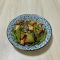 クック4P73QB☆'s cooksnap of when they made こんにゃくと厚揚げの甘辛炒め煮.
